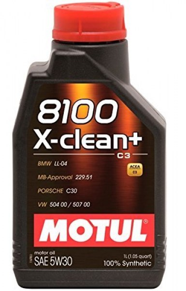 Моторно масло MOTUL 8100 X-CLEAN + 5W30 1L