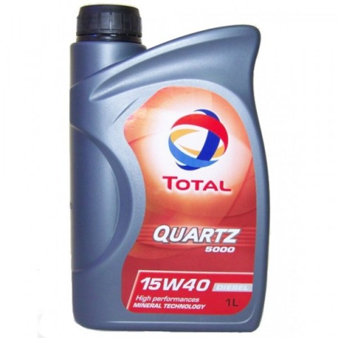 Моторно масло TOTAL QUARTZ DIESEL 5000 15W40 1L