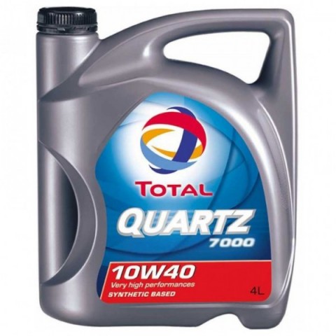 Моторно масло TOTAL QUARTZ 7000 10W40 4L