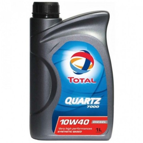 Моторно масло TOTAL QUARTZ DIESEL 7000 10W40 1L